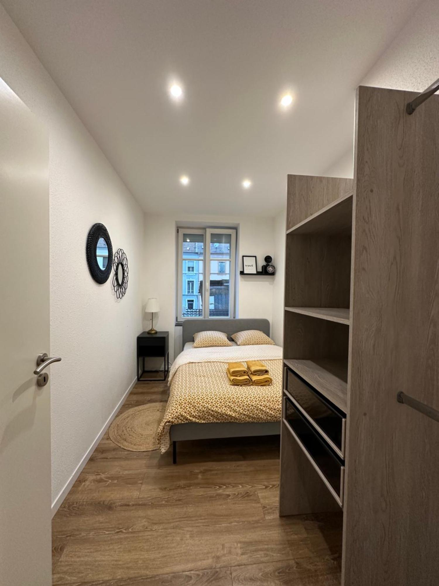 # Le 2 # Tres Beau T3 1Er Etage Tout Confort, Neuf, Mulhouse Centre Dış mekan fotoğraf
