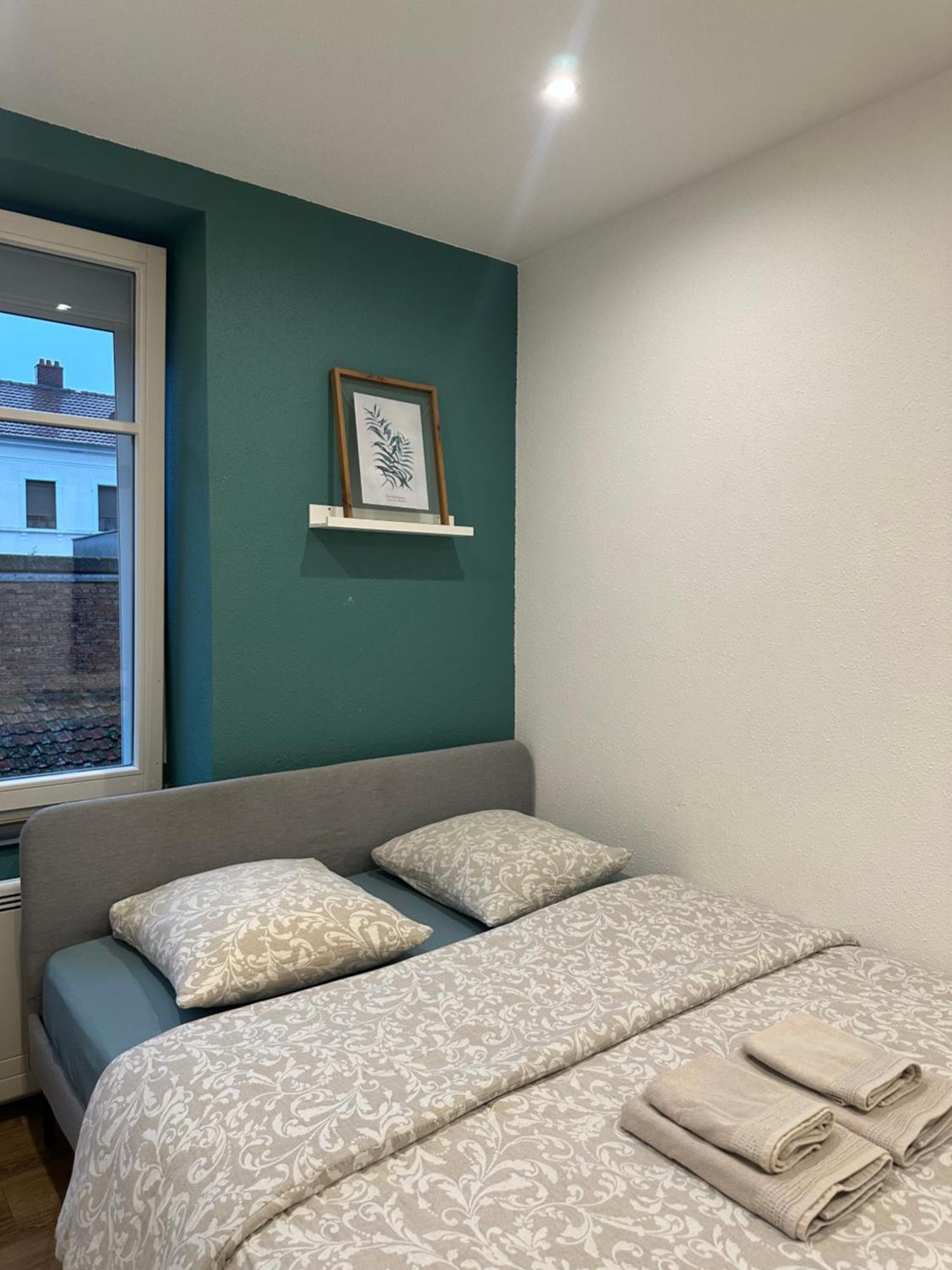 # Le 2 # Tres Beau T3 1Er Etage Tout Confort, Neuf, Mulhouse Centre Dış mekan fotoğraf
