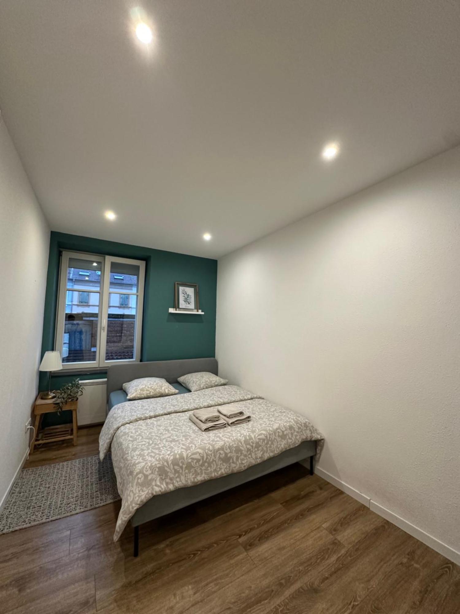 # Le 2 # Tres Beau T3 1Er Etage Tout Confort, Neuf, Mulhouse Centre Dış mekan fotoğraf