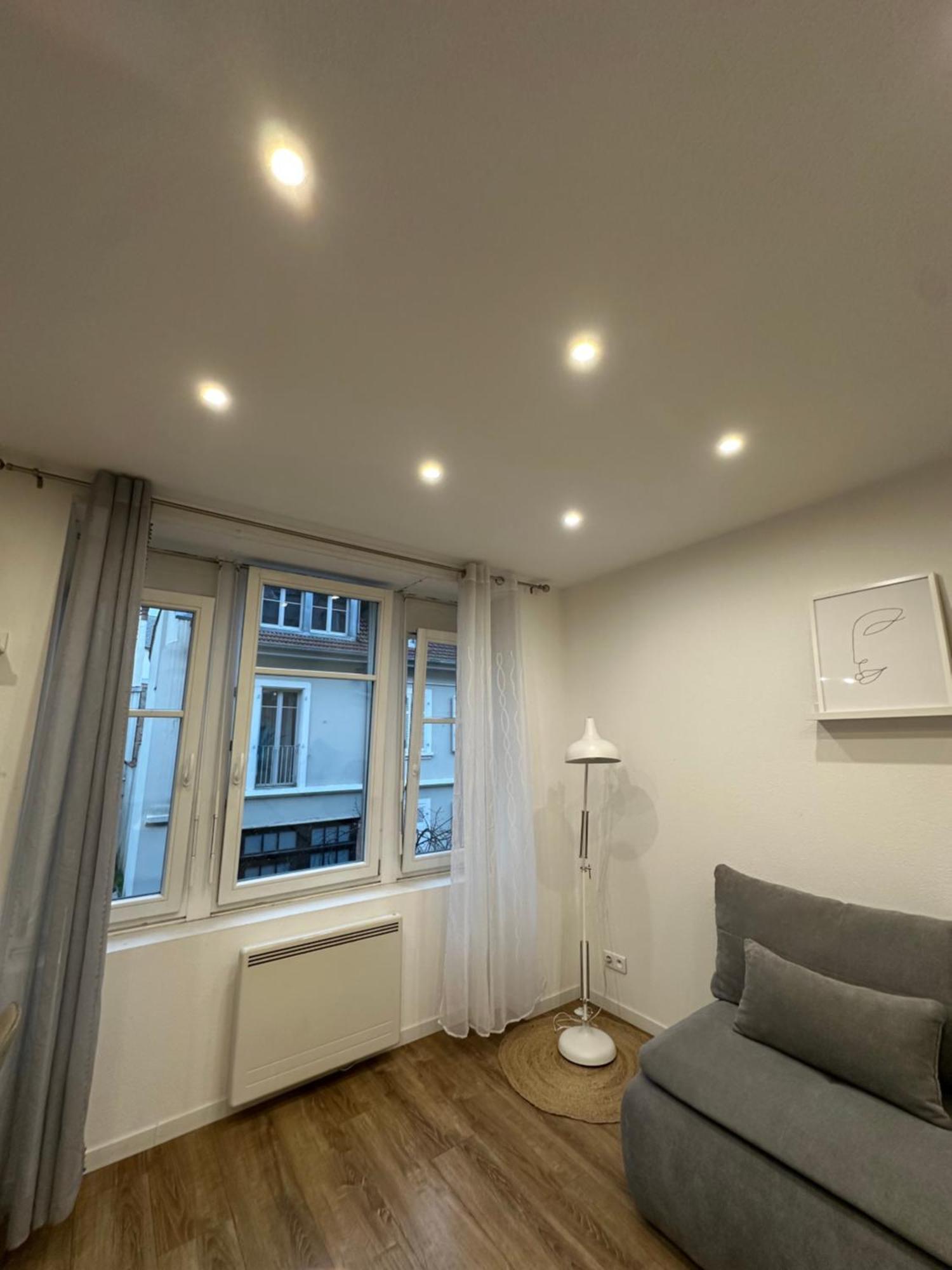 # Le 2 # Tres Beau T3 1Er Etage Tout Confort, Neuf, Mulhouse Centre Dış mekan fotoğraf