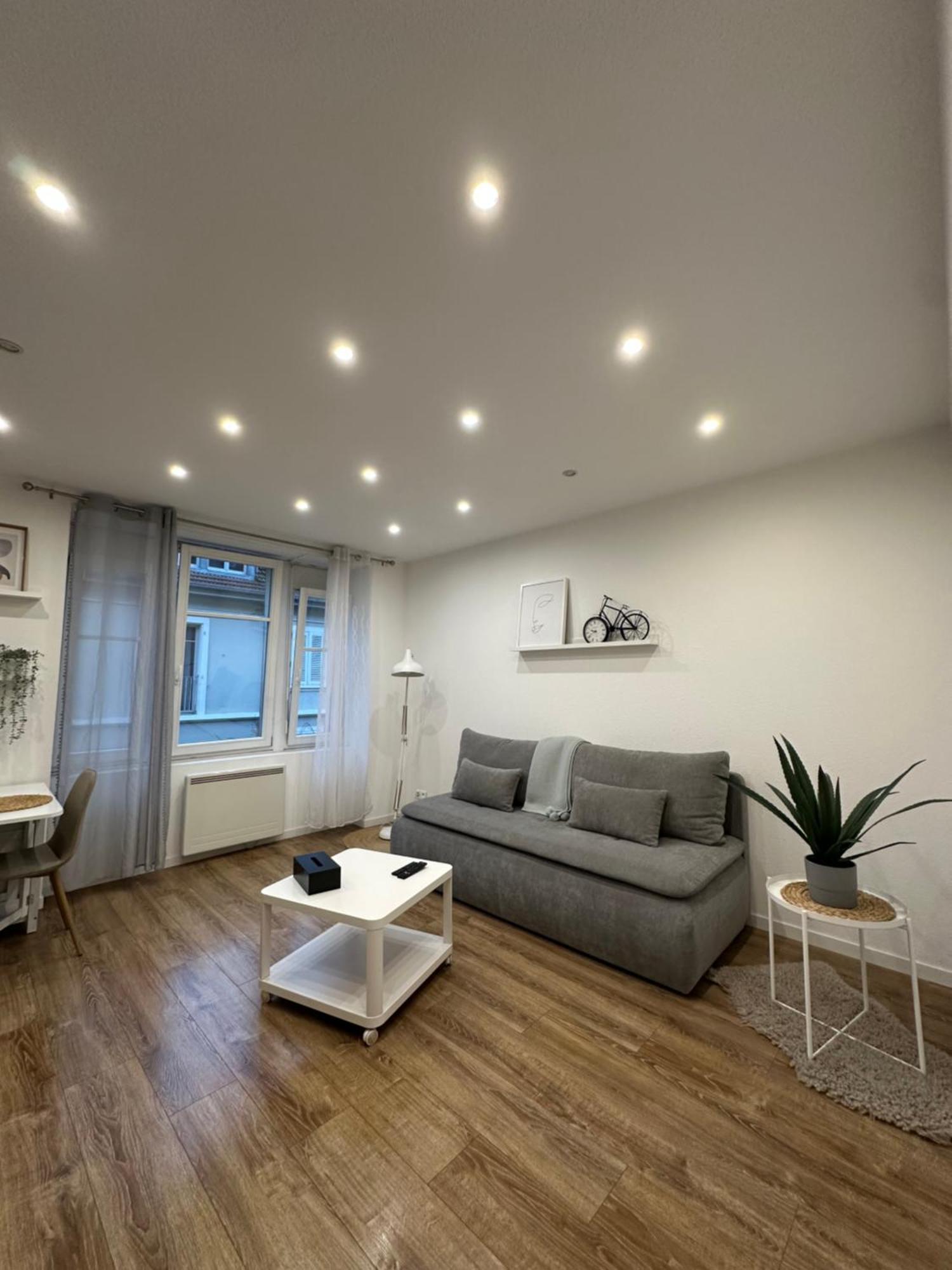 # Le 2 # Tres Beau T3 1Er Etage Tout Confort, Neuf, Mulhouse Centre Dış mekan fotoğraf