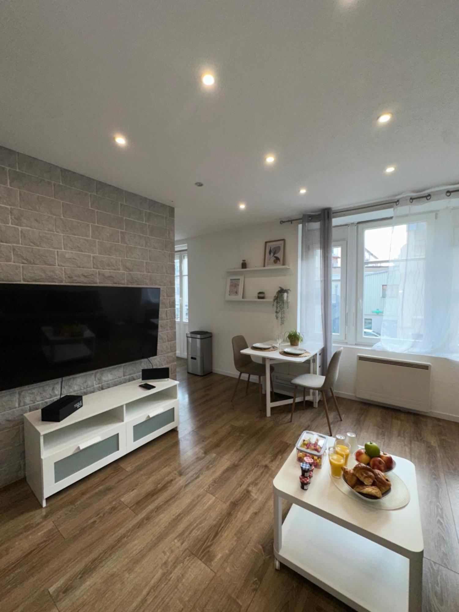 # Le 2 # Tres Beau T3 1Er Etage Tout Confort, Neuf, Mulhouse Centre Dış mekan fotoğraf