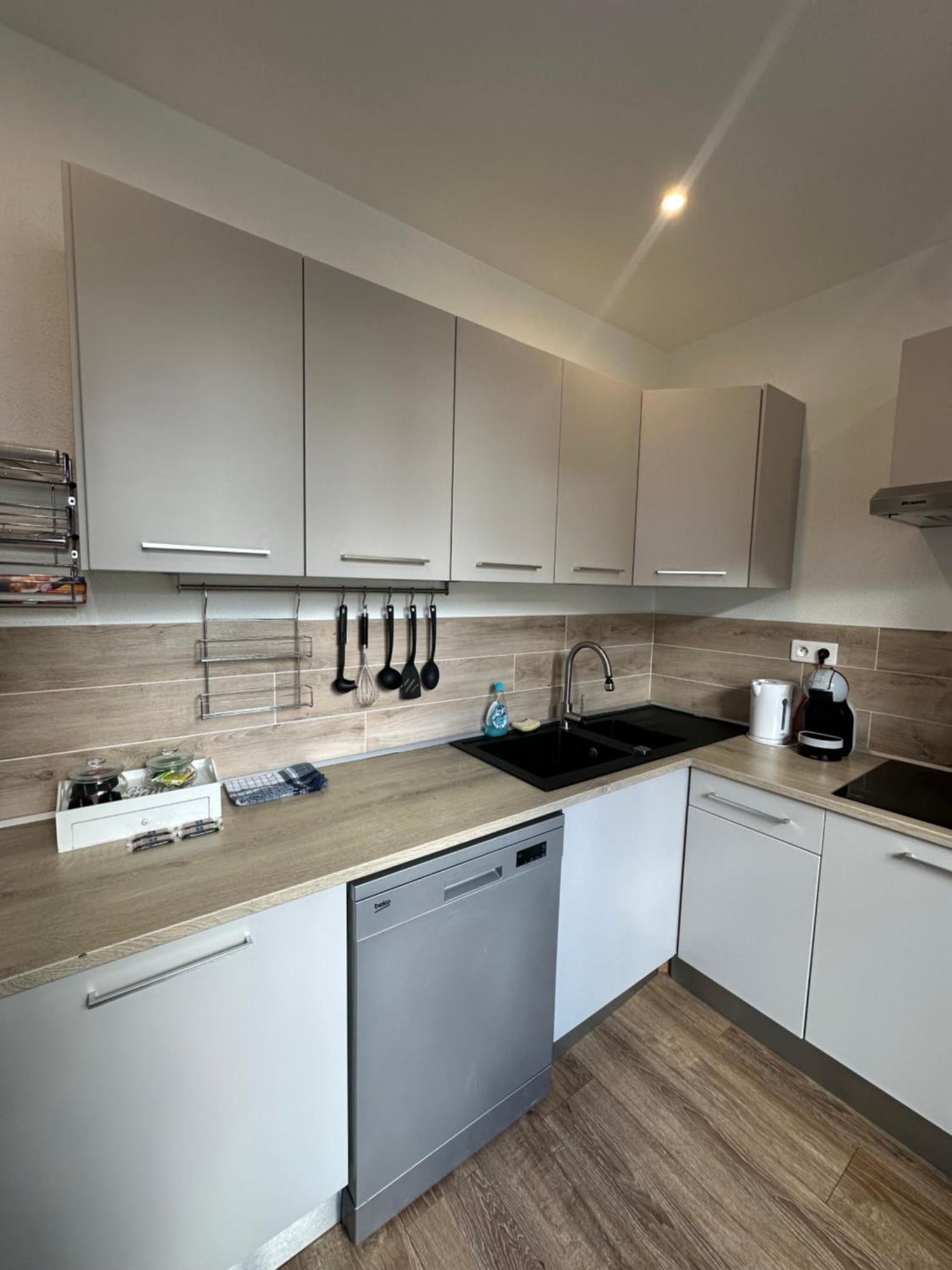 # Le 2 # Tres Beau T3 1Er Etage Tout Confort, Neuf, Mulhouse Centre Dış mekan fotoğraf